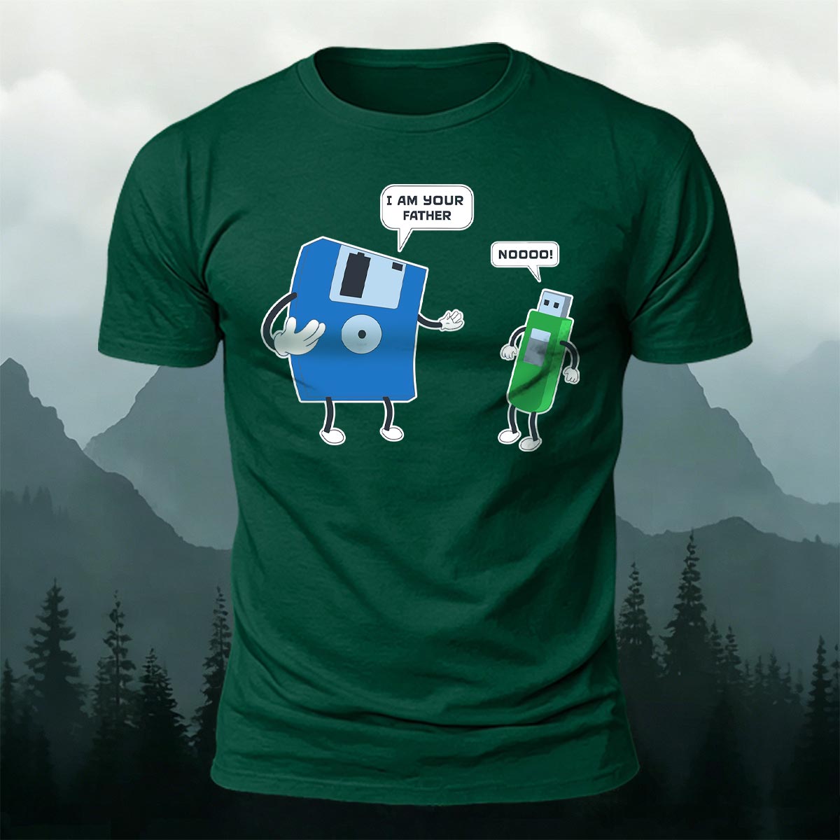 Minimalist Fun Print 100% Cotton Casual T-Shirt