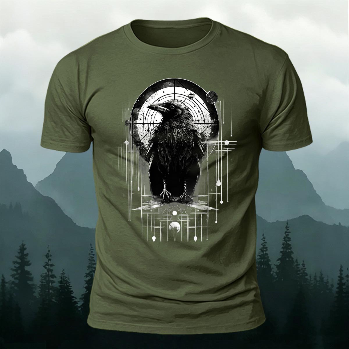 Fashionable Penguin Printed Casual Cotton T-Shirt