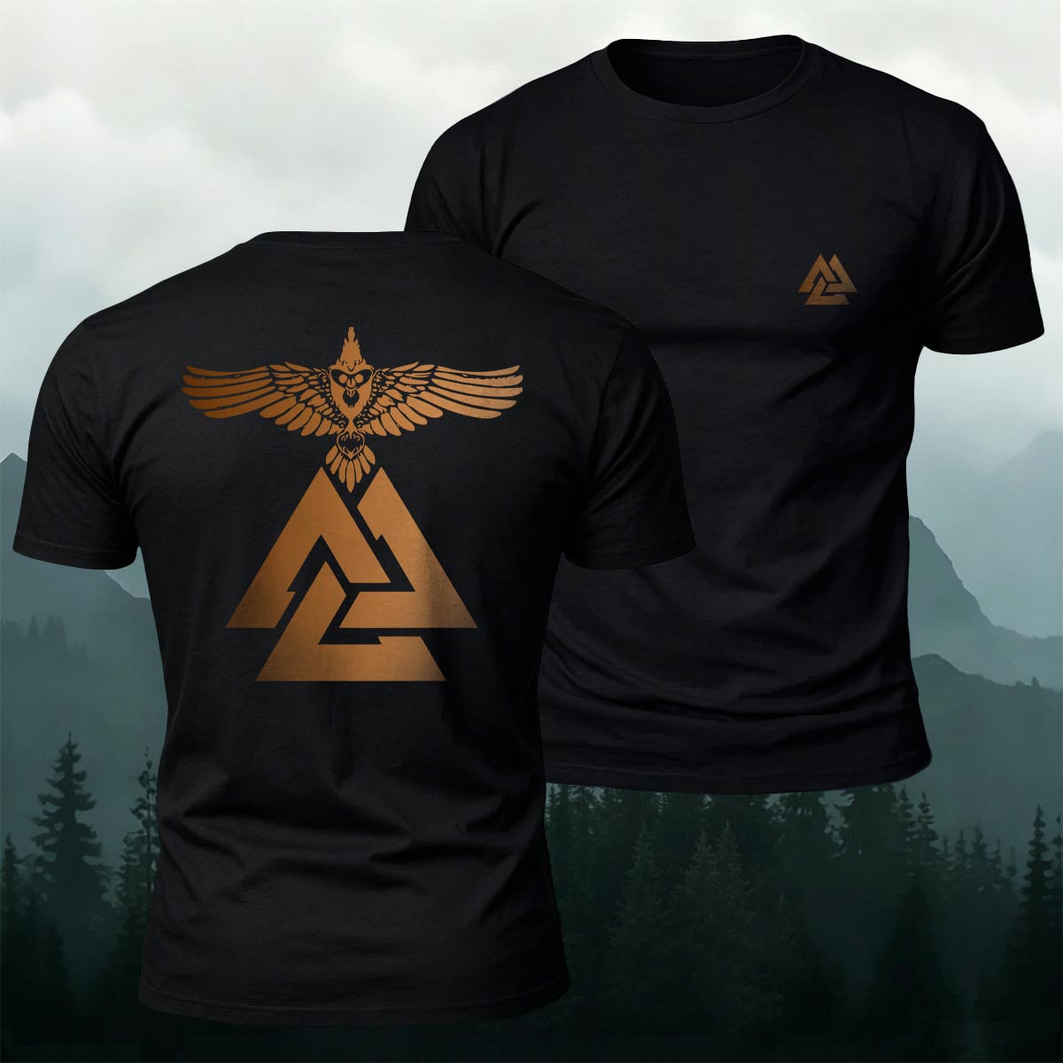 Mythology Odin Graphic Trendy Breathable T-shirt