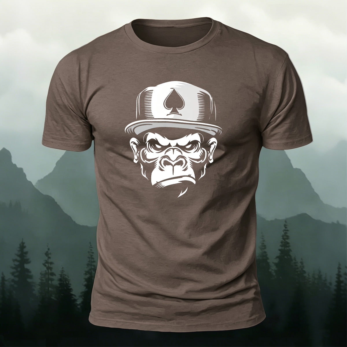 Cool Monkey Print Stylish Breathable T-shirt