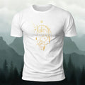 Geometric Line Pattern Comfortable Breathable T-Shirt