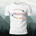 Cartoon Fishing 3D UV Casual Skin-Friendly Cotton T-Shirt
