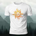 Minimalist Sun Totem Casual Breathable T-Shirt