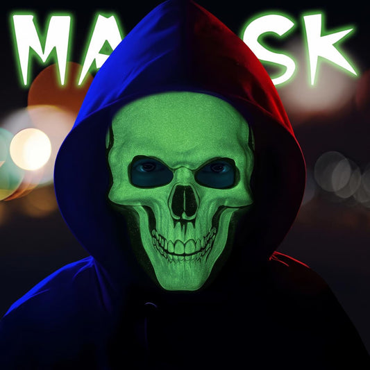 EVA Glow Skull Halloween Mask