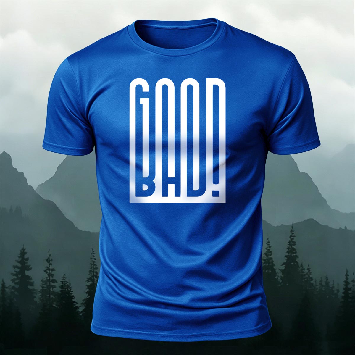 Retro Bad Graphic Streetwear Breathable T-Shirt