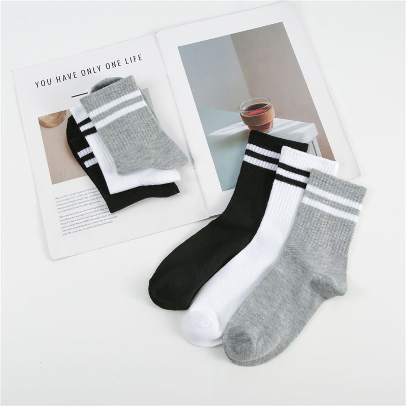 Striped Skin-friendly Comfortable Cotton Socks
