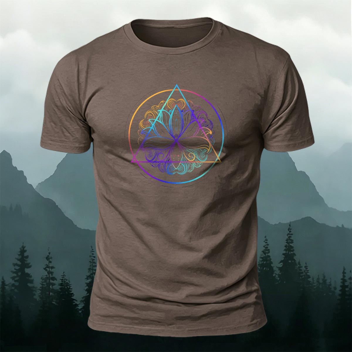 Colorful Pattern Fashion Casual Soft Cotton T-Shirt