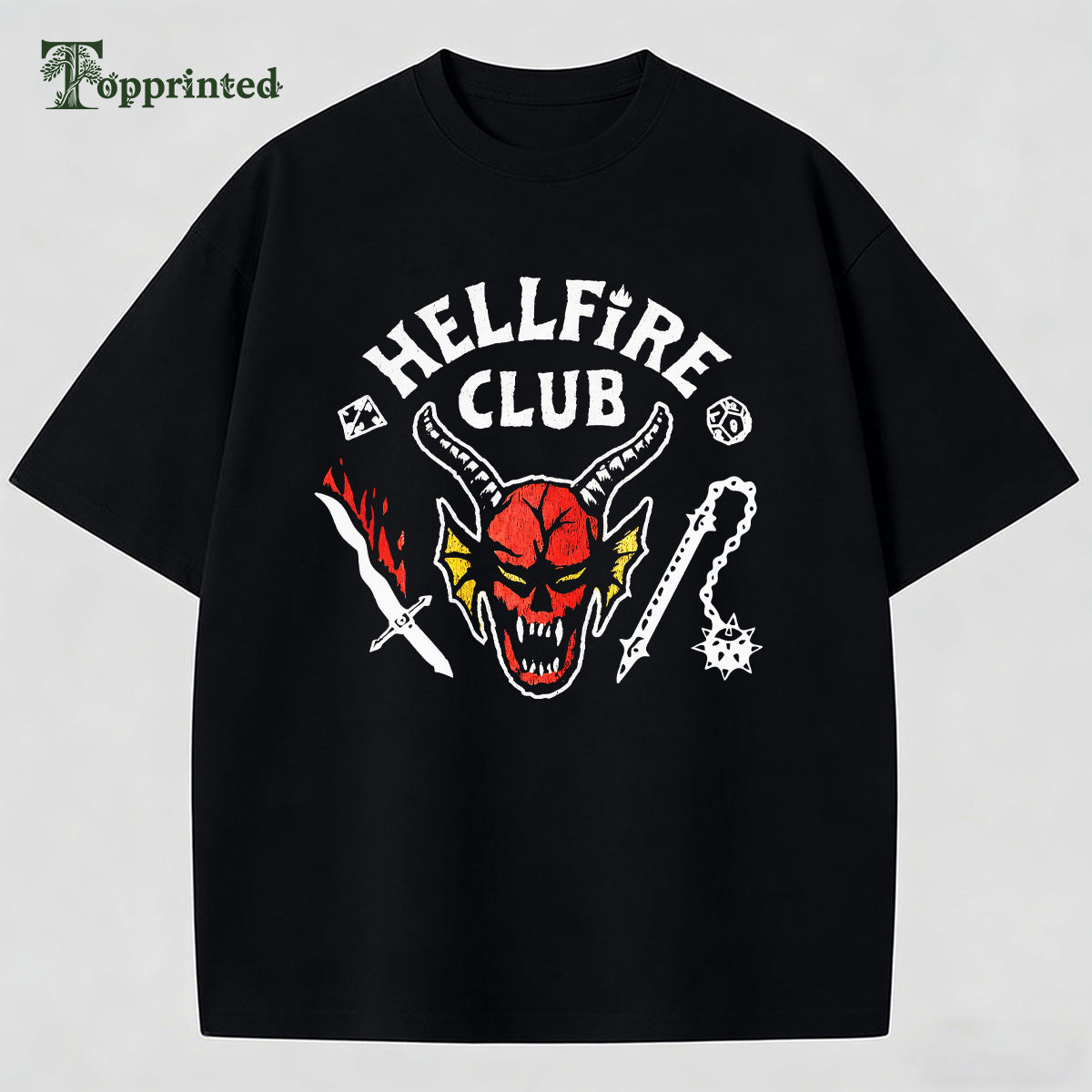 Hell Fire Club Devil Casual Cotton T-shirt