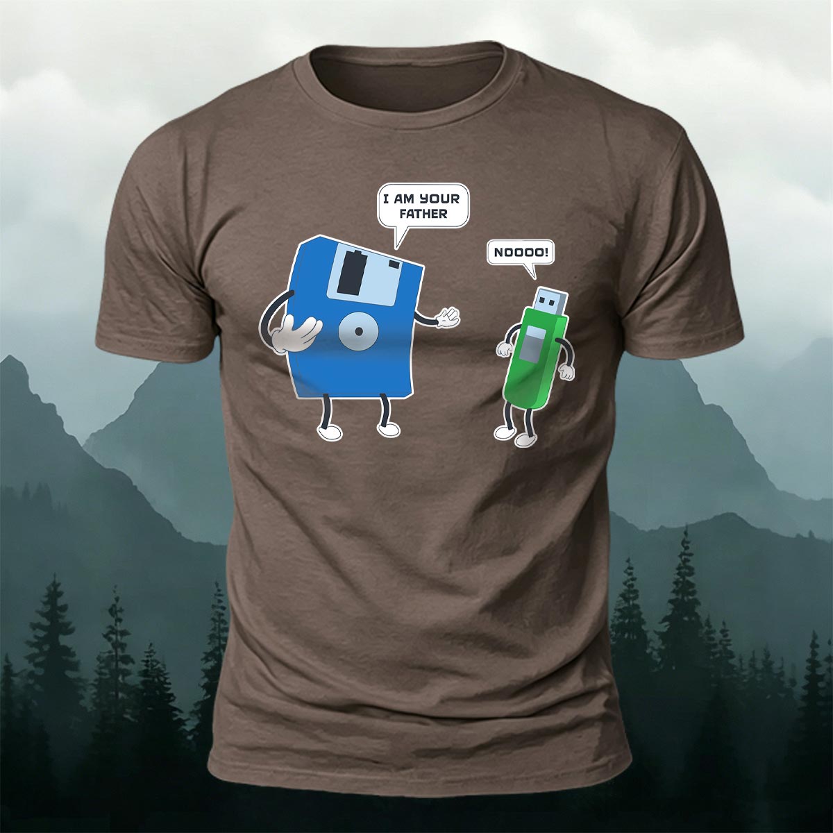 Minimalist Fun Print 100% Cotton Casual T-Shirt