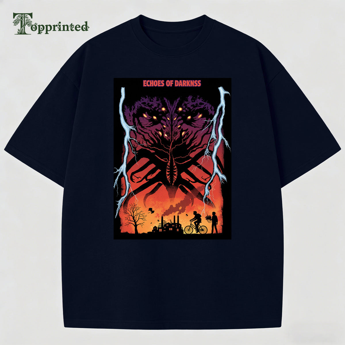 Echoes of Darkness Casual Cotton T-shirt