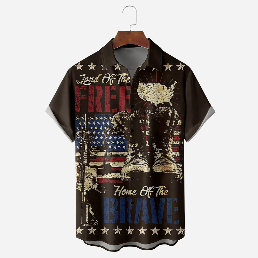 American Vintage Spirit Washed Fashion Shirt