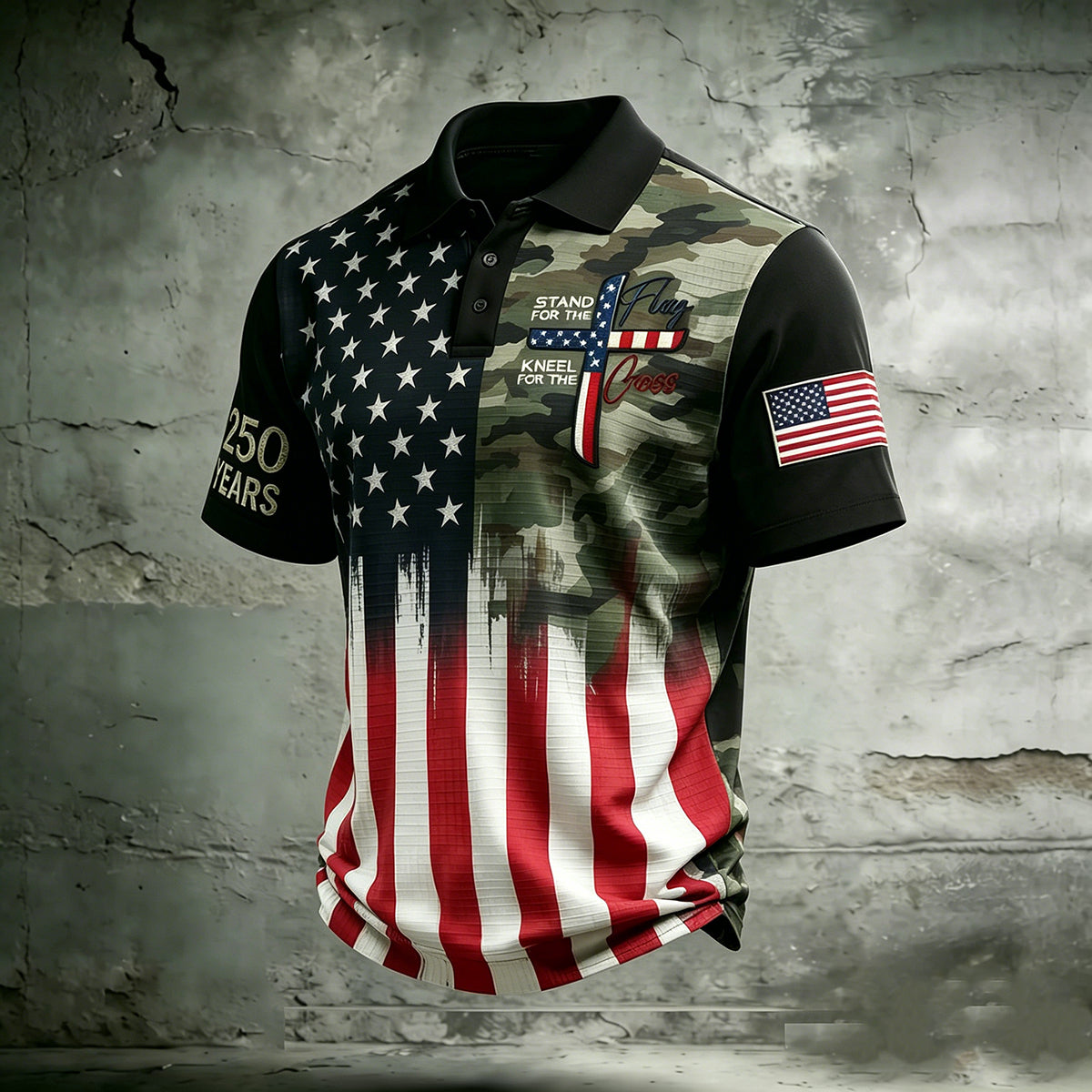 Retro 250th Anniversary Workwear Style Shirt 2