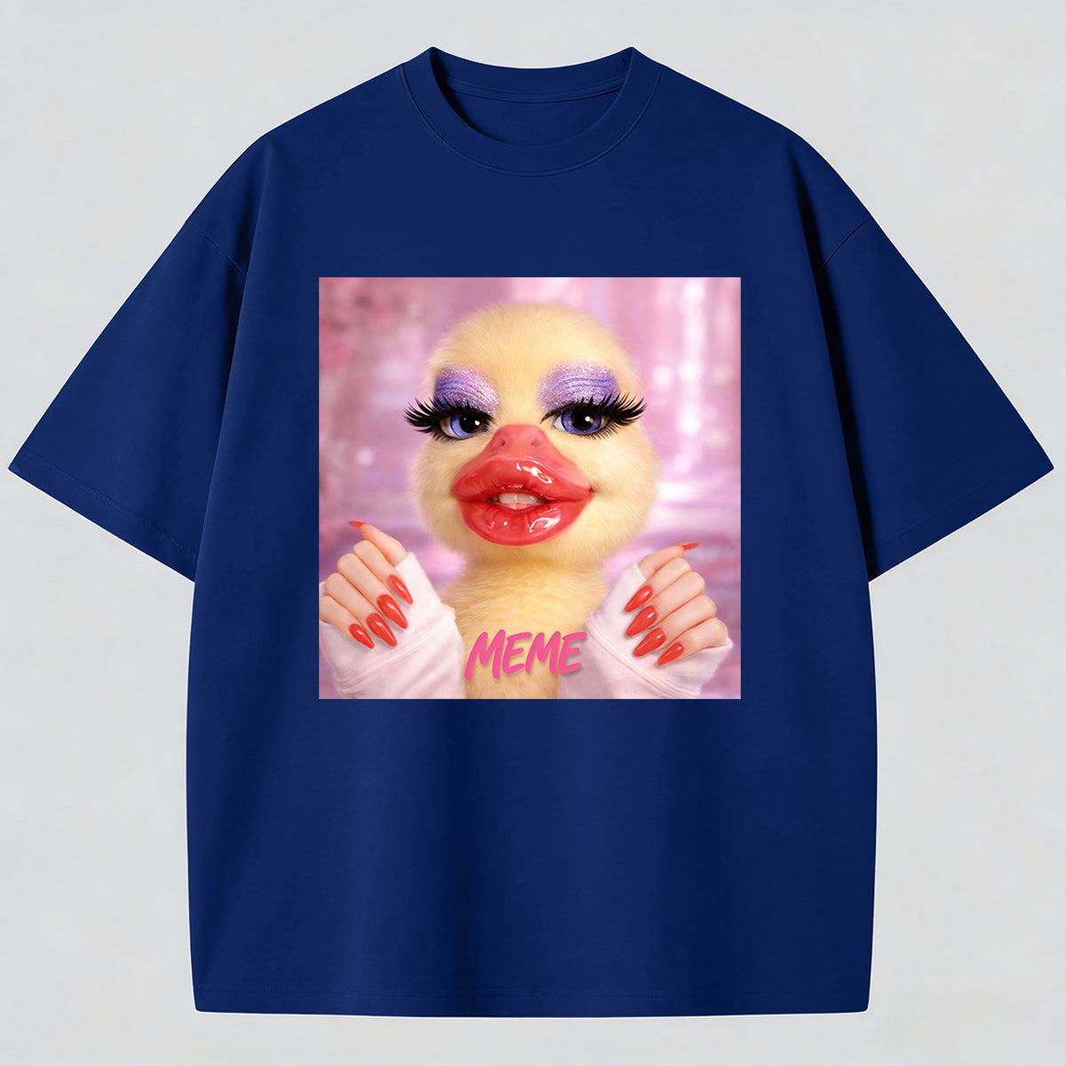 Meme I'am Very Beautiful Cotton Printed T-Shirt
