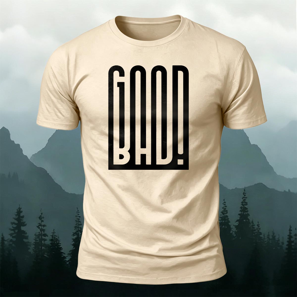 Retro Bad Graphic Streetwear Breathable T-Shirt