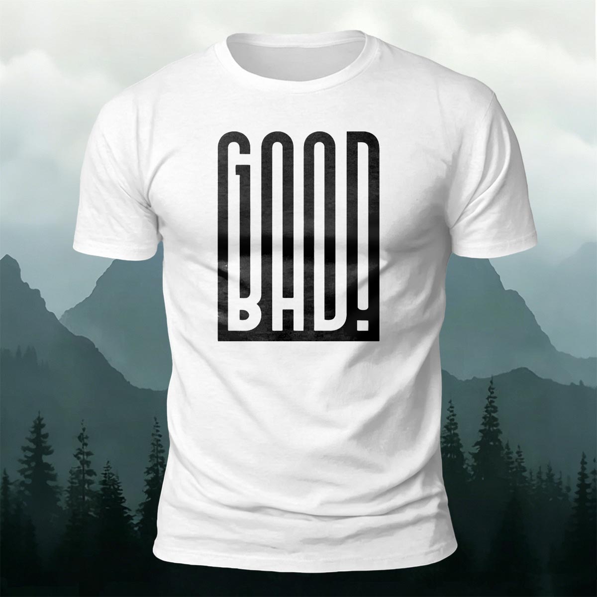 Retro Bad Graphic Streetwear Breathable T-Shirt