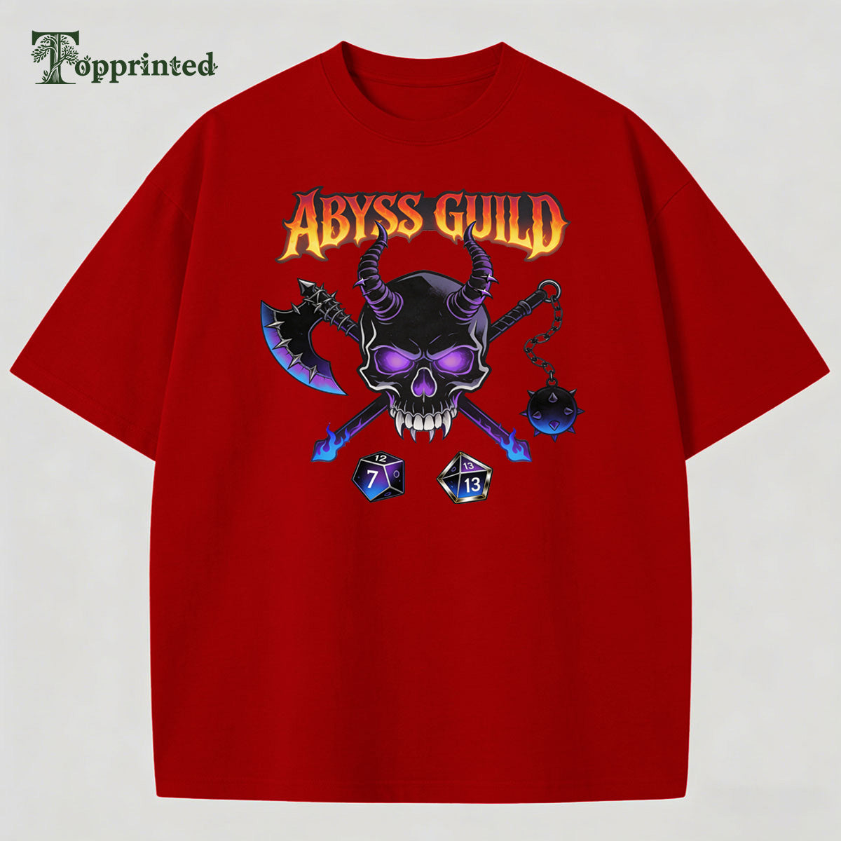 Abyss Guild Casual Cotton Made T-shirt