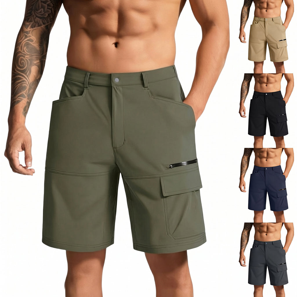 Men's Summer Workwear Multi-Pocket Outdoor Shorts