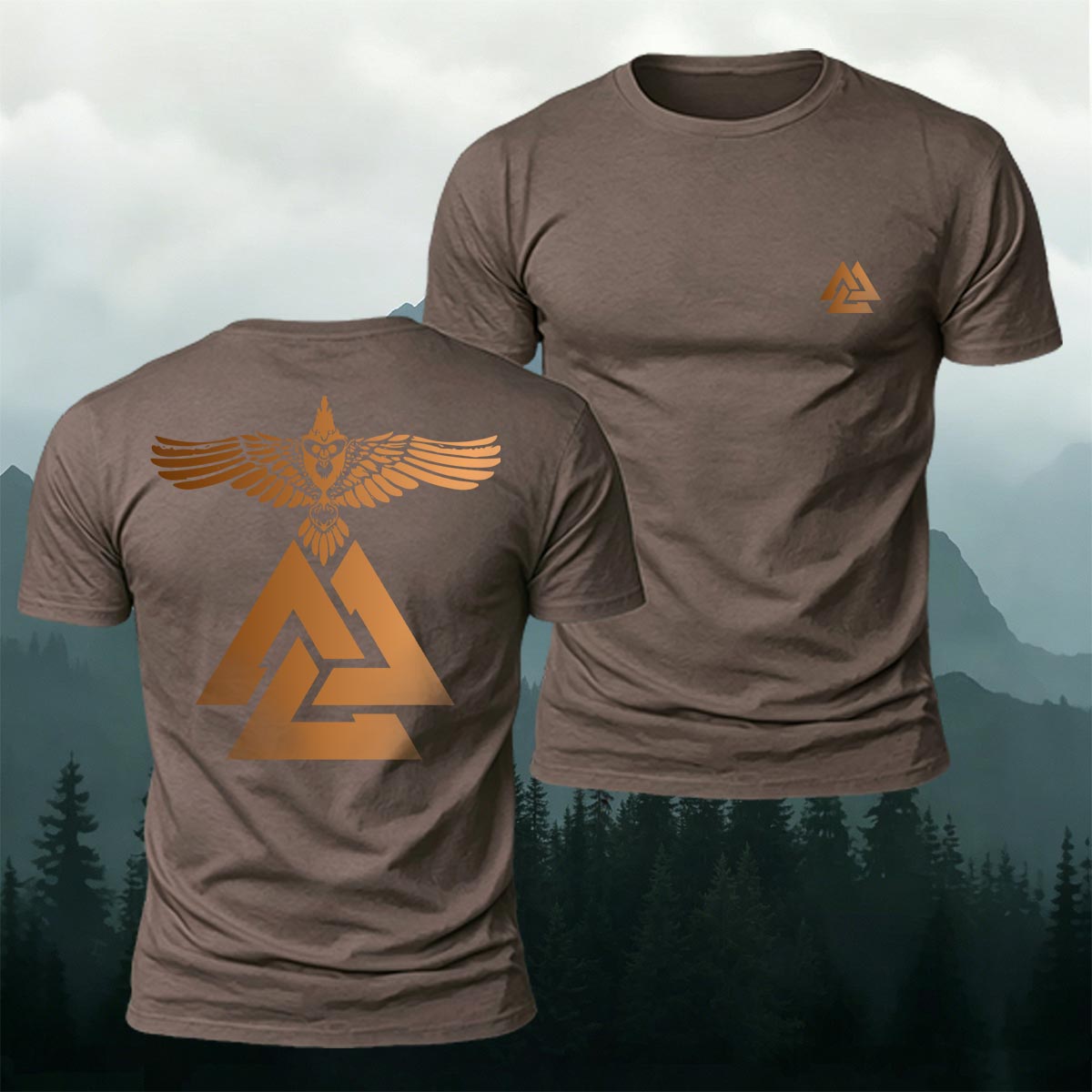 Mythology Odin Graphic Trendy Breathable T-shirt