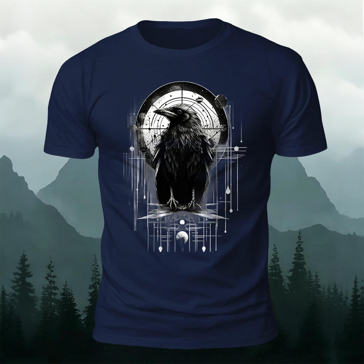 Fashionable Penguin Printed Casual Cotton T-Shirt