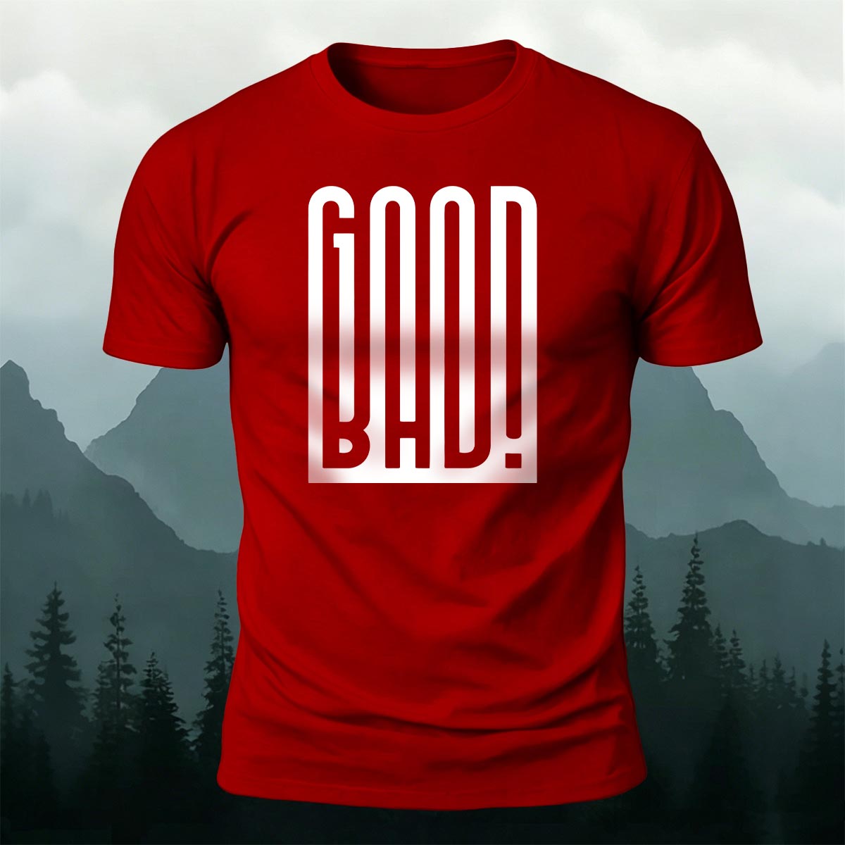 Retro Bad Graphic Streetwear Breathable T-Shirt