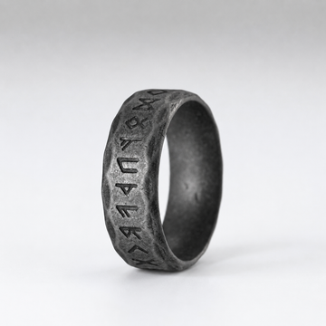 Vintage Antique Minimalist Trendy Stainless Steel Ring