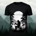 Fun Gorilla Print Natural Casual Comfortable T-Shirt