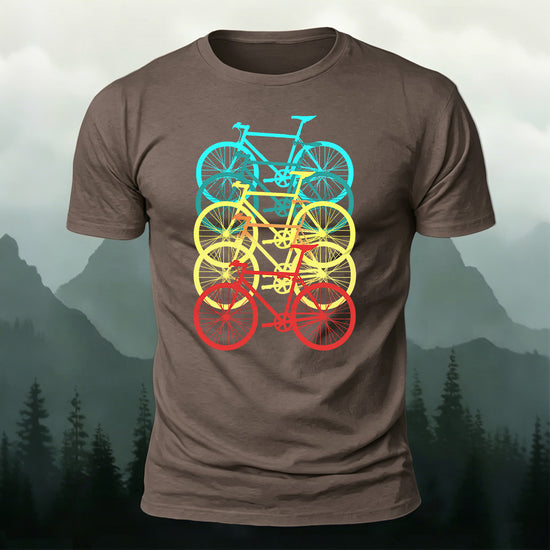 Bicycle Graphic Outdoor Soft Premium Cotton T-Shirt CO