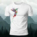 Colorful Flying Bird Natural Style 100% Cotton T-Shirt