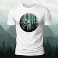 Fun Astronaut Print Fashion Premium Cotton T-Shirt