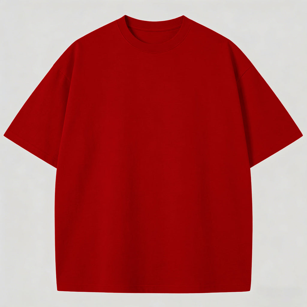 Solid Color Skin-friendly Comfortable Pure Cotton T-shirt
