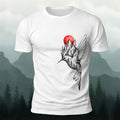 Bird Forest Print Casual Premium Cotton T-Shirt
