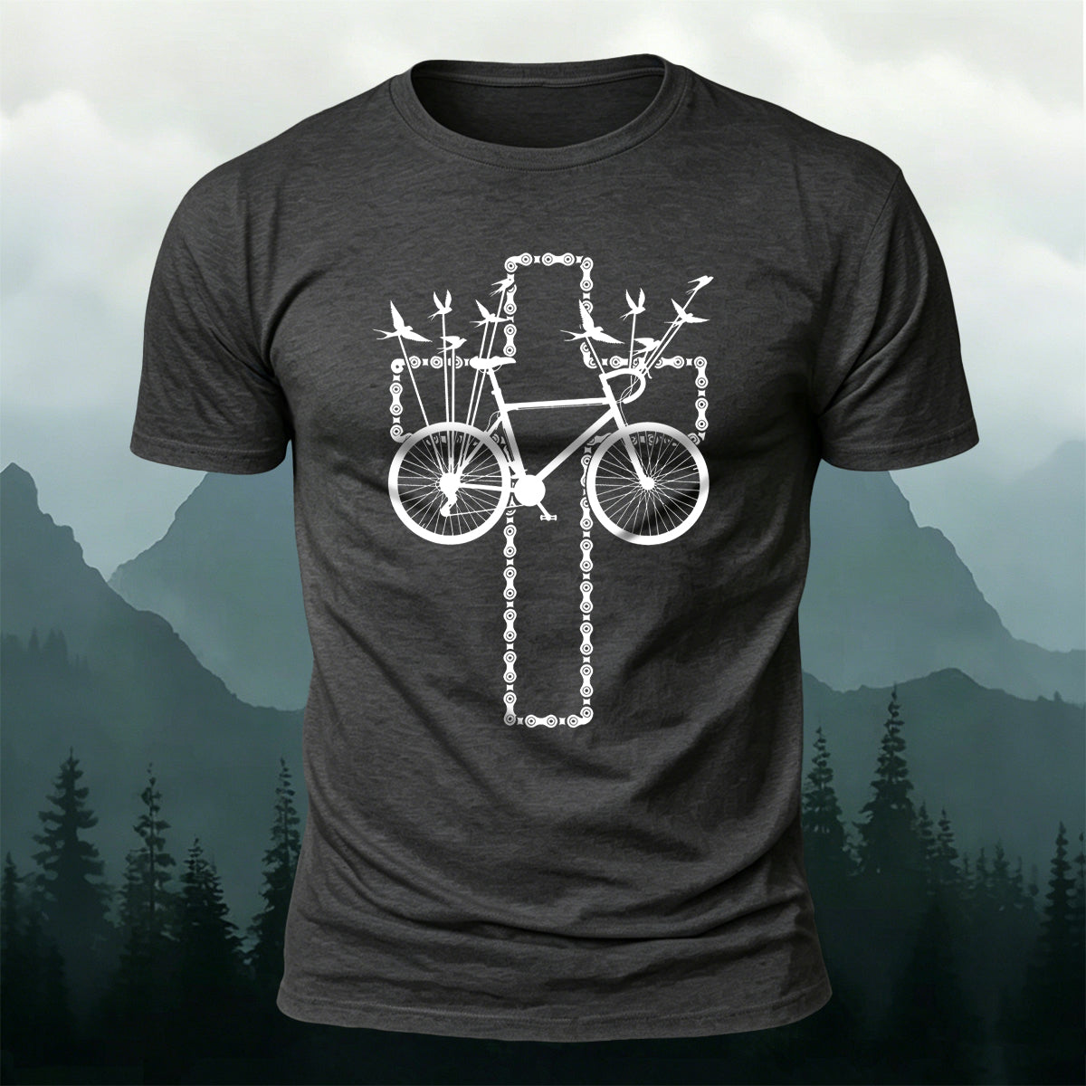 Artistic Riding Cross Casual Outdoor Breathable T-Shirt