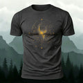 Cotton Universe Mystery Print Casual T-Shirt