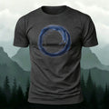 DTG Premium Cotton Abstract Circle Art Casual Tee
