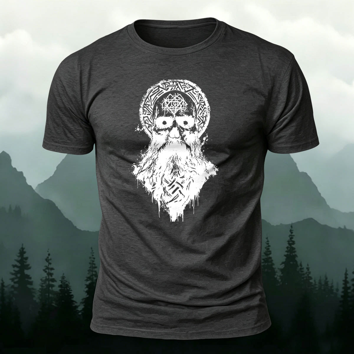 Vintage Tribal Totem Casual Cotton T-Shirt