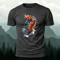 Seahorse Painted Retro Casual 100% Cotton Tee