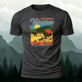 Combed Cotton Forest Park Print Outdoor T-Shirt