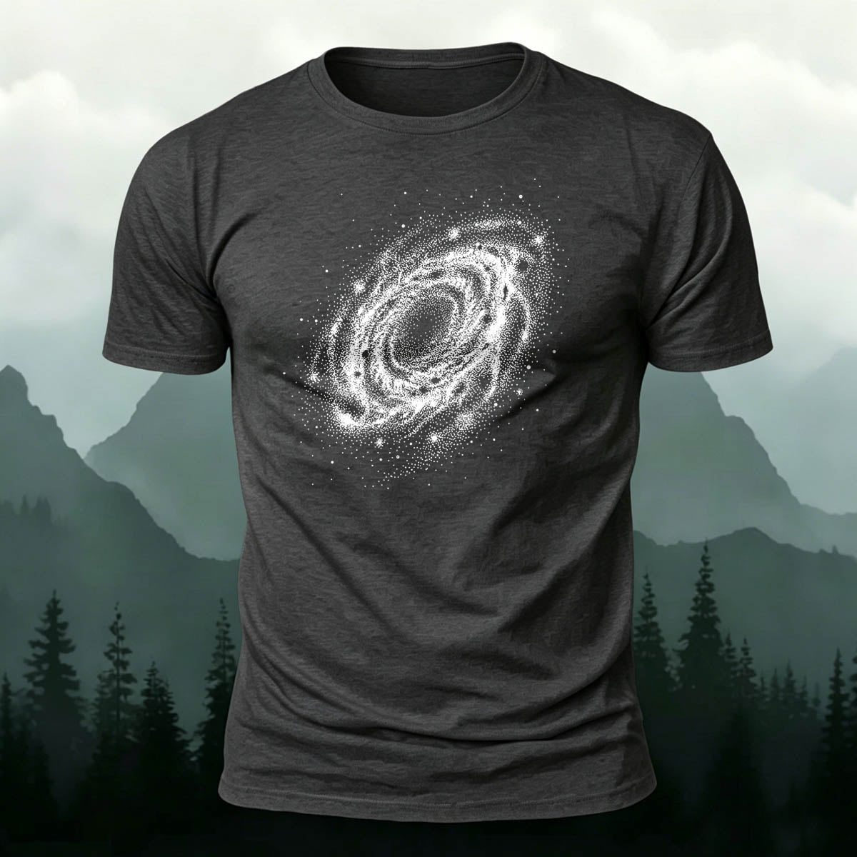DTG Starry Sky Graphic Minimalist Soft Comfortable Tee