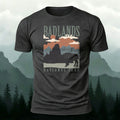 Cotton Natural Park Creative Illustration Casual T-Shirt