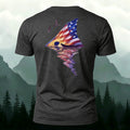 Cotton Fish Reflection Print Soft-Touch T-Shirt