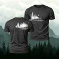 100% Cotton Vintage Nature Landscape Casual Tee
