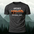 Cotton Nature Park Guitar-Printed Outdoor T-Shirt