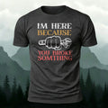 Premium Cotton Fun Mechanic Quote Print Casual T-Shirt
