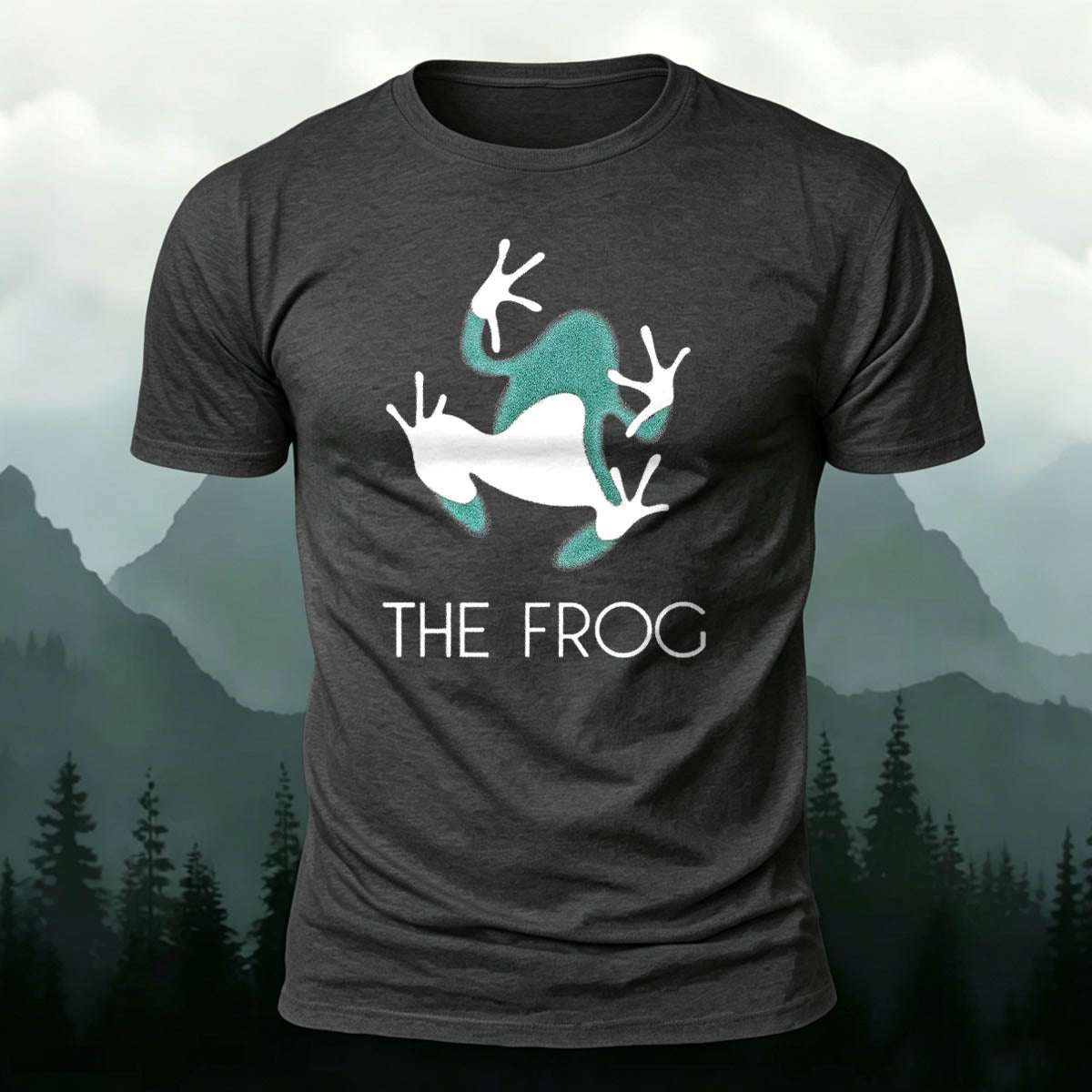 DTG Fun Silhouette Casual 100% Cotton T-Shirt