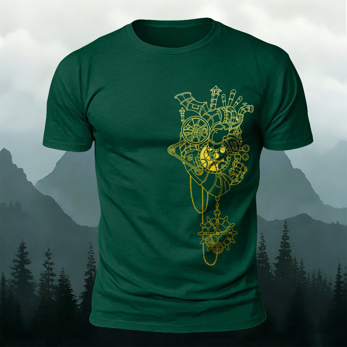 Sailboat Rudder Outdoor Casual Cotton T-Shirt