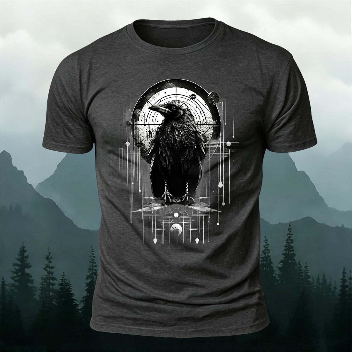 Fashionable Penguin Printed Casual Cotton T-Shirt