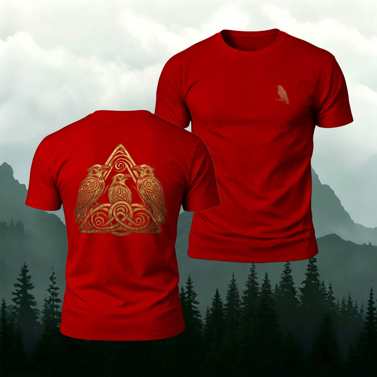 Simple Bird Graphic Casual Outdoor Breathable Tee