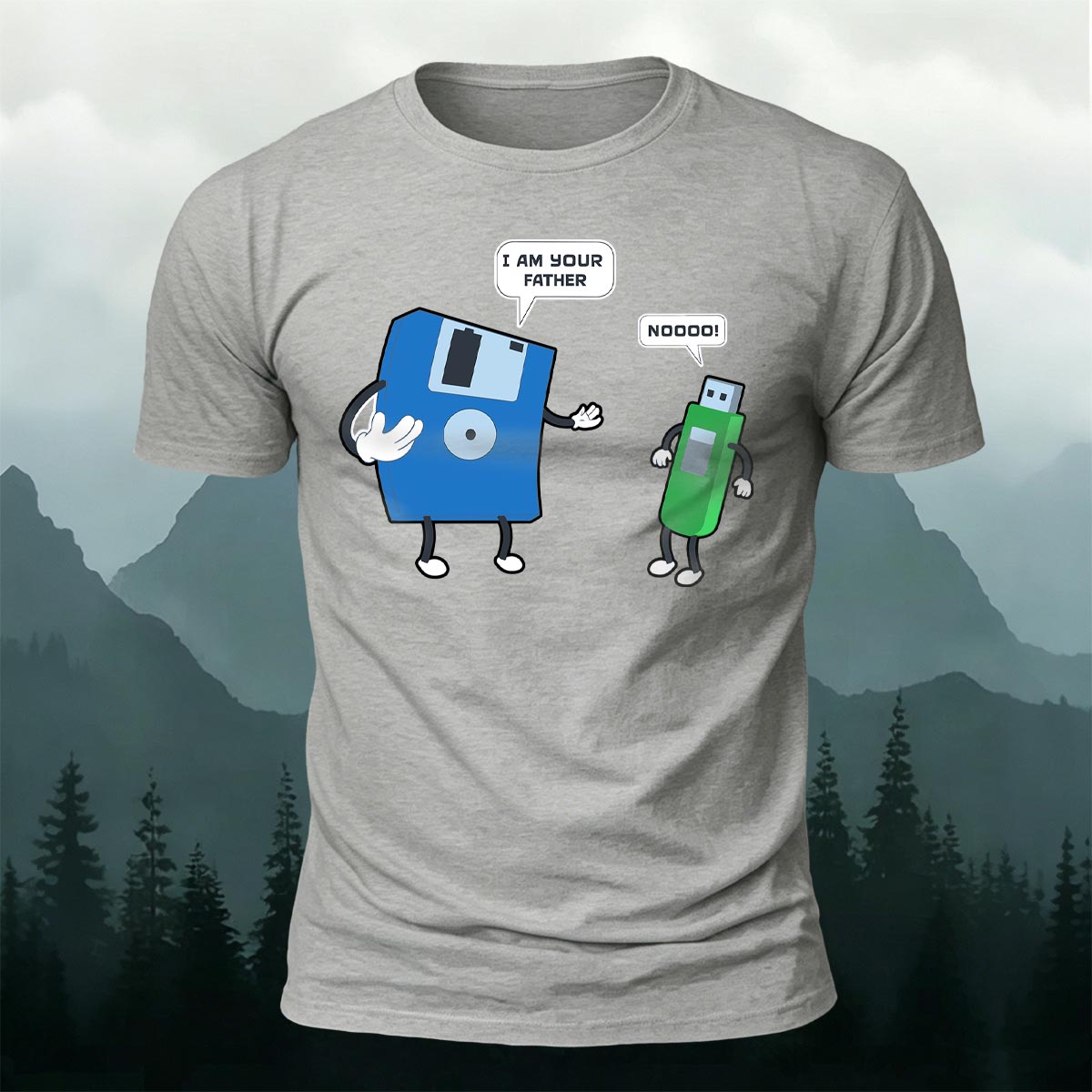 Minimalist Fun Print 100% Cotton Casual T-Shirt