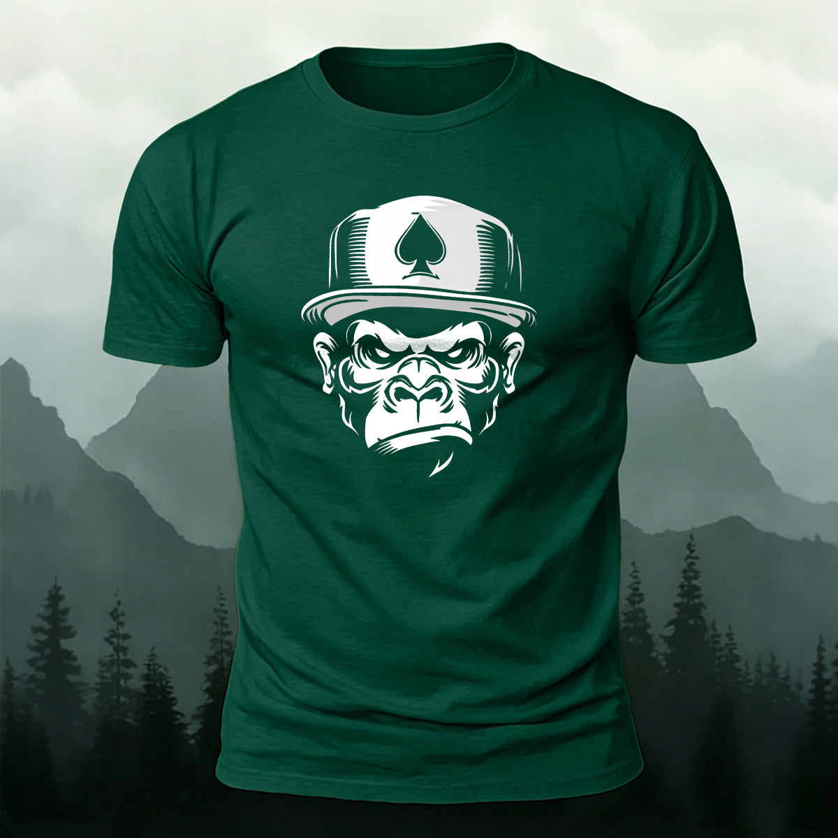 Cool Monkey Print Stylish Breathable T-shirt