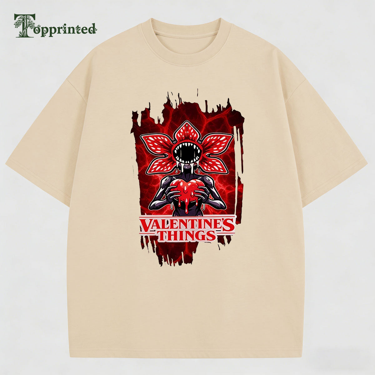 Stranger Things Casual Cool Cotton Made T-shirt